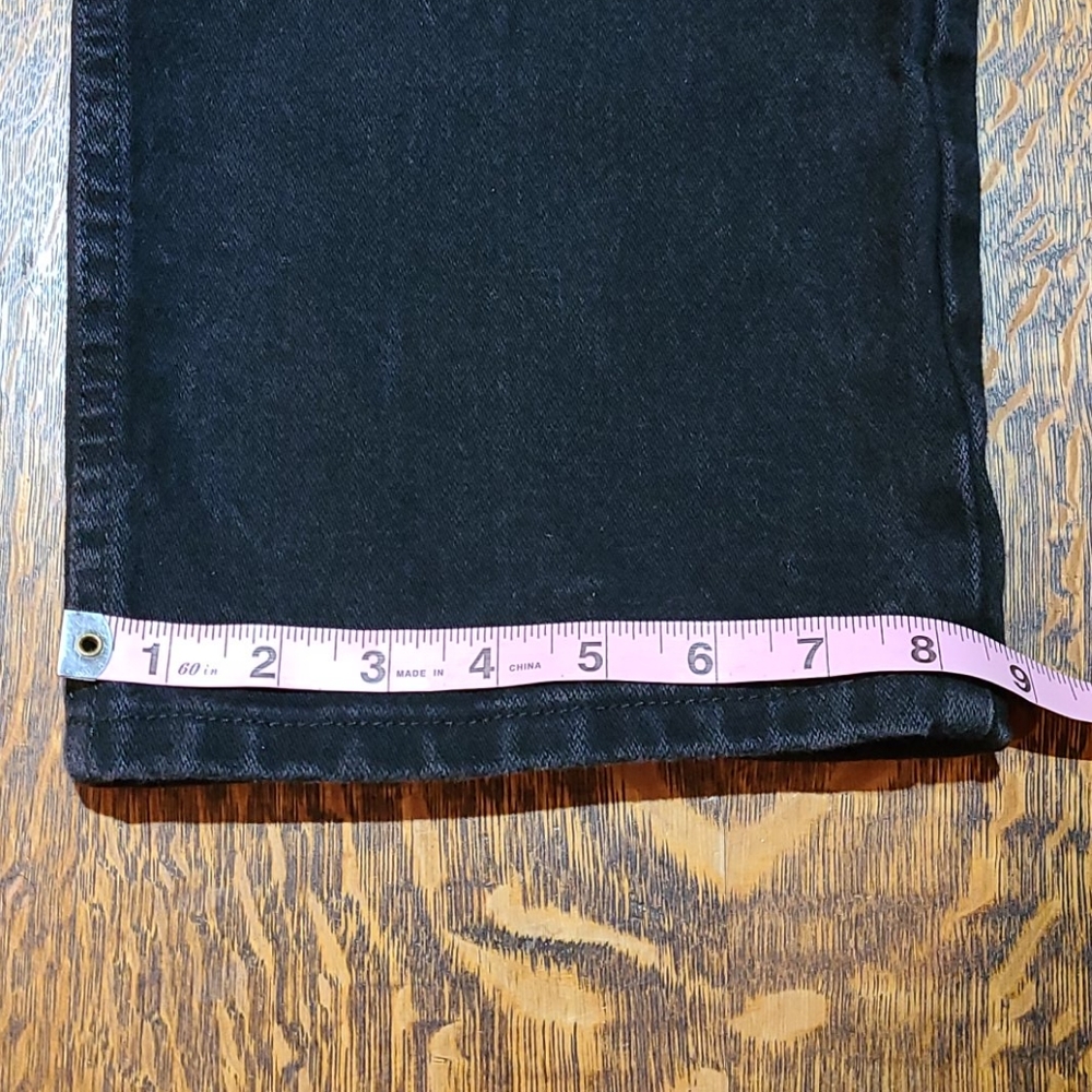 Men's Black Wrangler Jeans Size 40x34 - Picture 8 of 8
